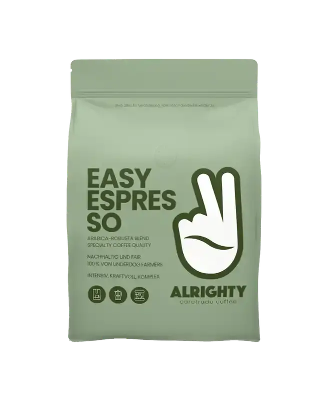 Alrighty Easy Espresso, Kaffeebohnen, 1KG Alrighty- Handy24