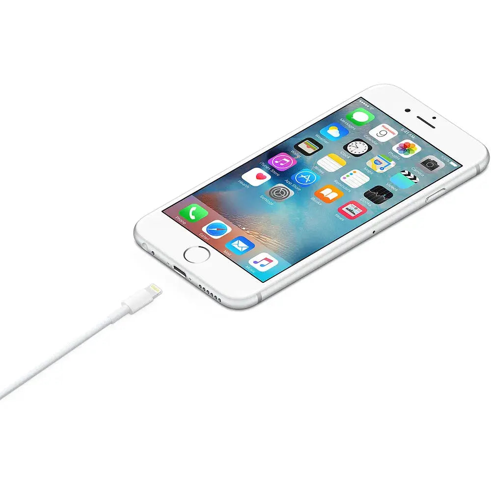 Apple Lightning zu USB Kabel, 1M, Weiß Apple- Handy24