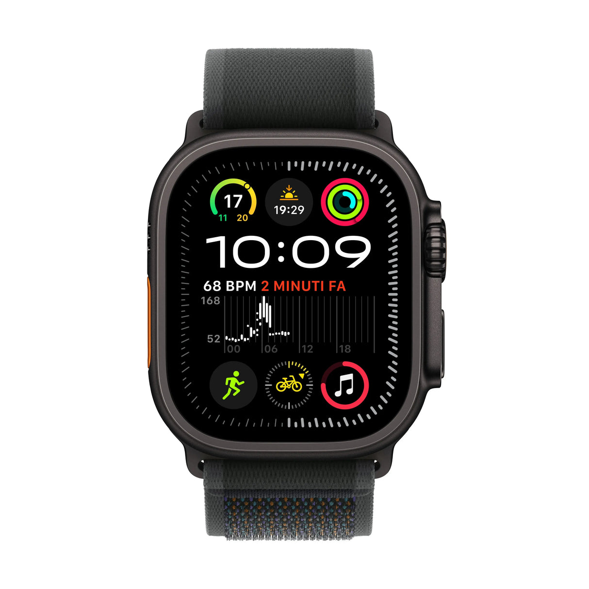 Apple Watch Ultra 2 (2024) LTE 49mm Titanium Mit M/L Loop- Black