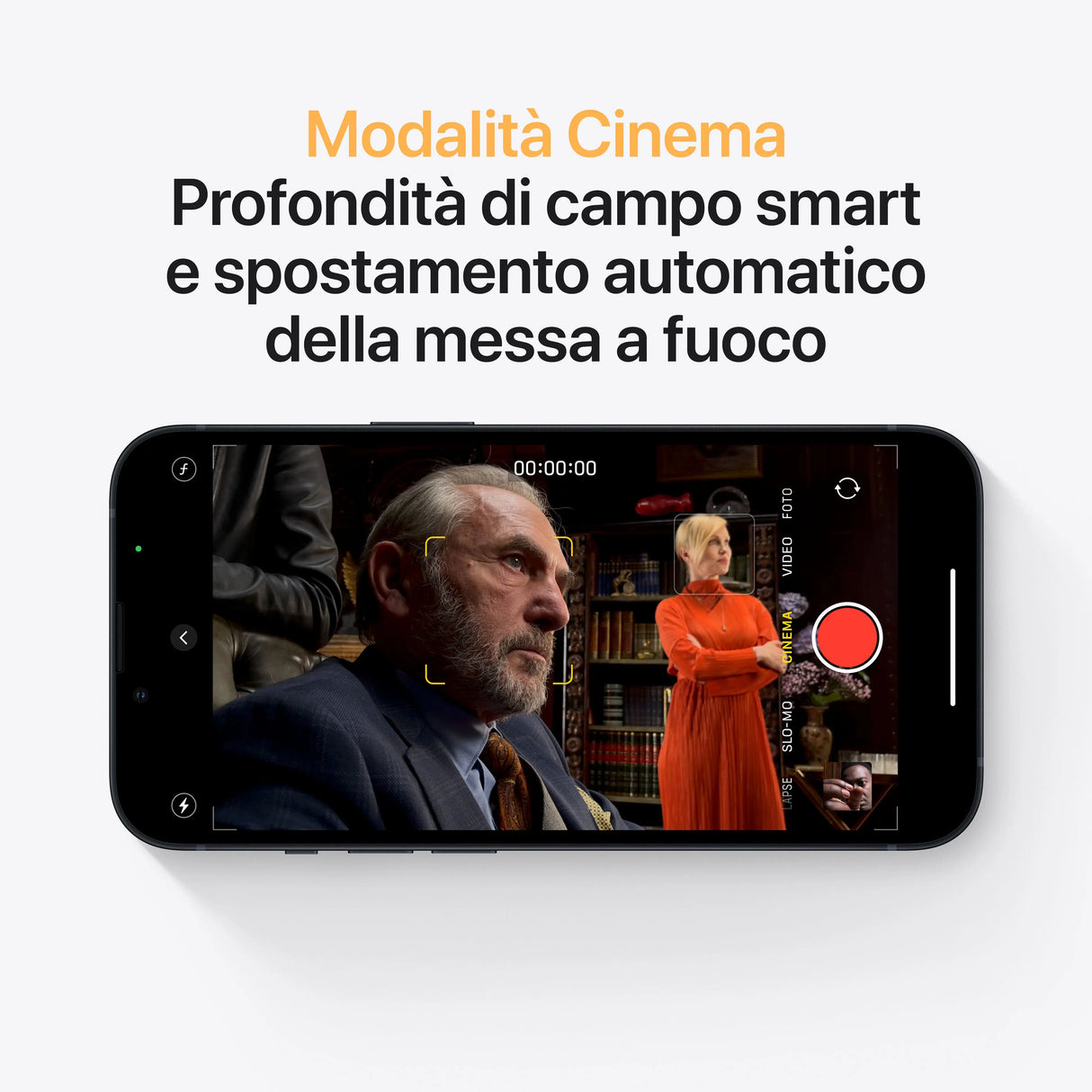 Apple iPhone 13, 15,5 cm (6.1"), 2532 x 1170 Pixel, 128 GB, 12 MP, iOS 15, Schwarz Apple- Handy24