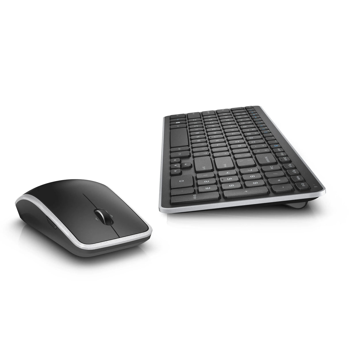 Dell KM714, Volle Größe (100%), Kabellos, RF Wireless, QWERTZ, Schwarz, Maus enthalten