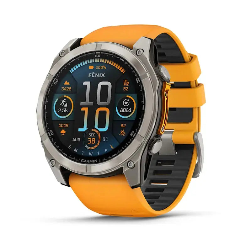 Garmin Fenix 8, 3,56 cm (1.4"), AMOLED, Touchscreen, 32 GB, GPS, 76 g Handy24- Handy24