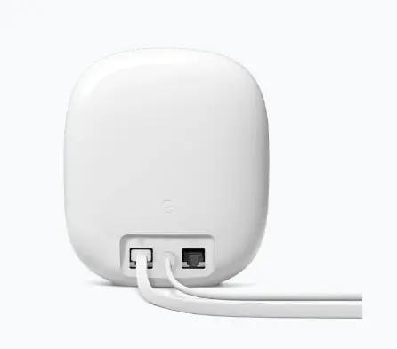 Google Nest Wifi Pro 1-Pk, IEEE 802.11s, WPA3, 22,5 W, Tisch, Weiß, Intern Handy24- Handy24