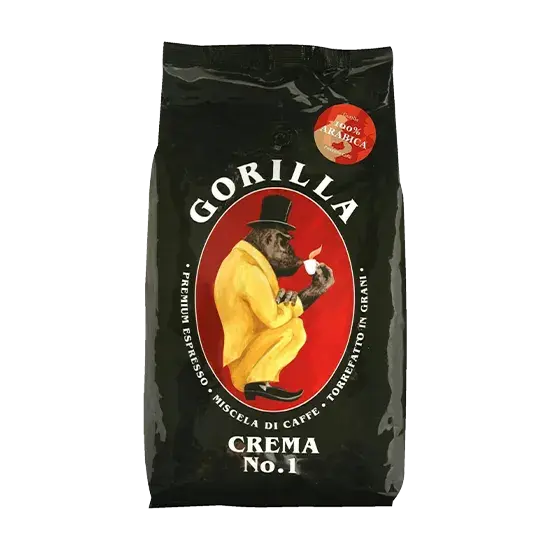 Gorilla Espresso Crema No. 1, Kaffeebohnen, Arabica Bohnen, 1.0 kg Gorilla- Handy24
