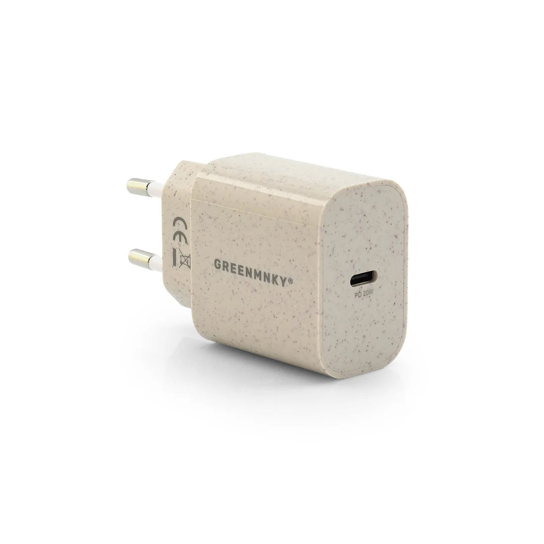 Osterspecial - 1x GreenMNKY Charger + 2x GreenMNKY Privacy Pro Displayschutz Greenmnky- Handy24