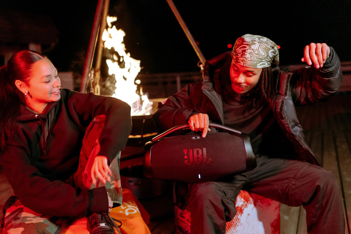 JBL BOOMBOX 3, 2 cm, 40 - 20000 Hz, 80 dB, Verkabelt & Kabellos, 2,4 - 2,48 GHz, A2DP, AVRCP, Schwarz Handy24- Handy24