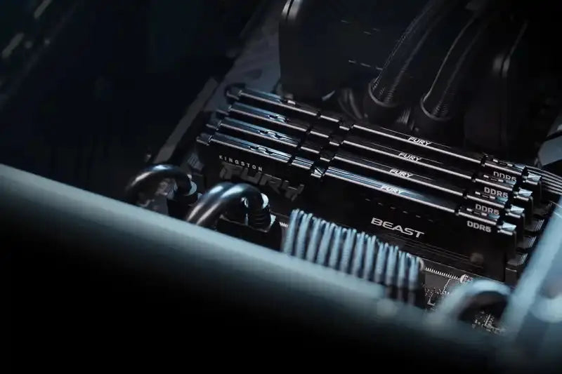 Kingston FURY Beast 32 GB 6000 MT/s DDR5 CL30 DIMM (Kit of 2) Black EXPO, 32 GB, 2 x 16 GB, DDR5, 288-pin DIMM, Schwarz