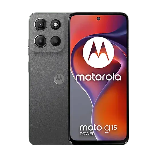 Motorola Moto G15 Power, XT2521-5, 4G, Dual Sim, 8GB RAM, 512GB, Gravity Grey Handy24- Handy24