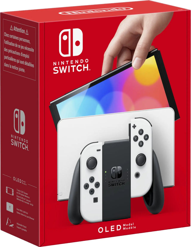 Nintendo Switch OLED, Nintendo Switch, NVIDIA Custom Tegra, Weiß, Analog / Digital, Home button, Power-Taste, Tasten Nintendo- Handy24