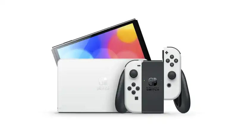Nintendo Switch OLED, Nintendo Switch, NVIDIA Custom Tegra, Weiß, Analog / Digital, Home button, Power-Taste, Tasten Nintendo- Handy24