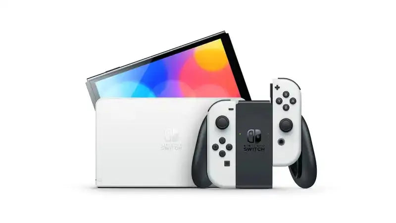 Nintendo Switch OLED, Nintendo Switch, NVIDIA Custom Tegra, Weiß, Analog / Digital, Home button, Power-Taste, Tasten Nintendo- Handy24