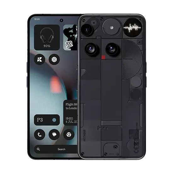 Nothing Phone 3, 5G, Dual Sim, 16GB RAM, 512GB, Schwarz Handy24- Handy24