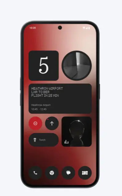 Nothing Phone (2a), 17 cm (6.7"), 8 GB, 128 GB, 50 MP, Android 14, Schwarz Nothing- Handy24