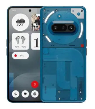 Nothing Phone (3a), 17,2 cm (6.77"), 12 GB, 256 GB, 50 MP, Android 15, Blau Handy24- Handy24