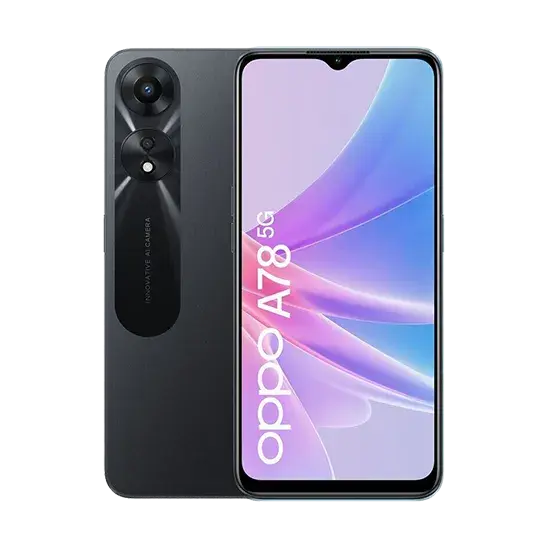 Oppo A78 5G, Dual Sim, 4GB RAM,128GB, Schwarz Handy24- Handy24
