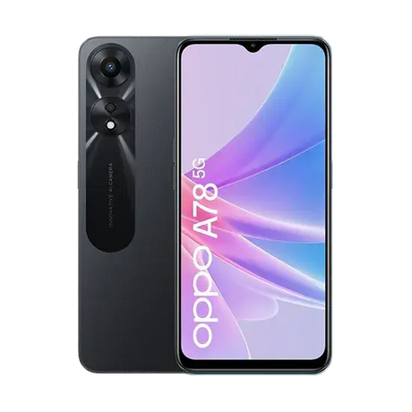 Oppo A78 5G, Dual Sim, 4GB RAM,128GB, Schwarz Handy24- Handy24