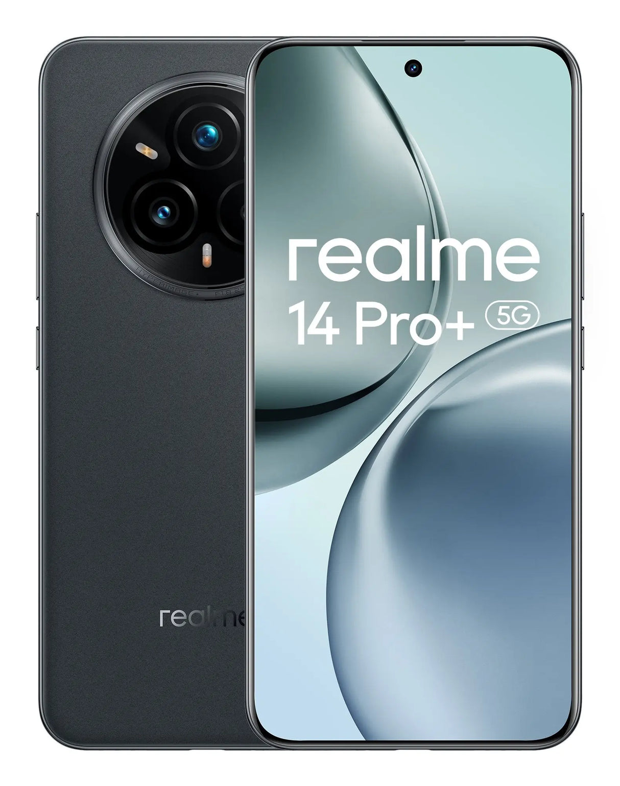 Realme 14 Pro+ 5G, 17,4 cm (6.83"), 12 GB, 512 GB, 50 MP, Android 15, Grau Realme- Handy24