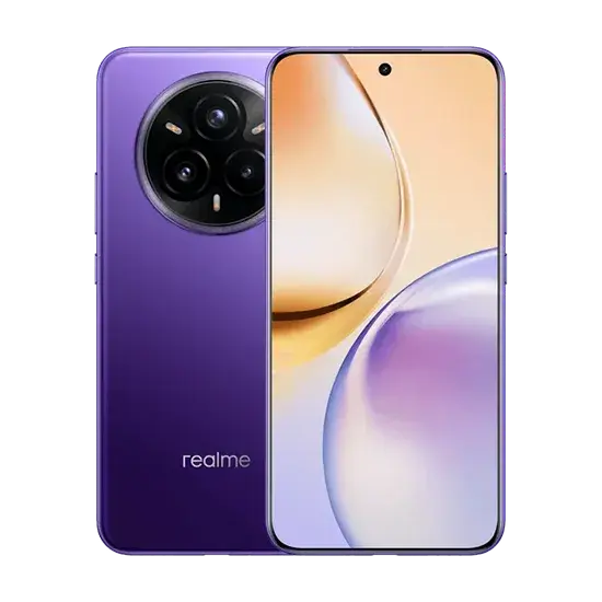 Realme 14 Pro+, 5G, Dual SIM, 12GB RAM, 512 GB, Nebula Purple Handy24- Handy24