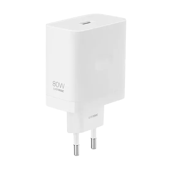 Realme 80W USB-A SuperVooc Adapter, Weiß Handy24- Handy24