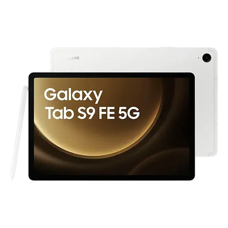 Samsung Galaxy Tab S9 FE 5G , 27,7 cm (10.9"), 2304 x 1440 Pixel, 128 GB, 6 GB, 524 g, Silber Samsung- Handy24