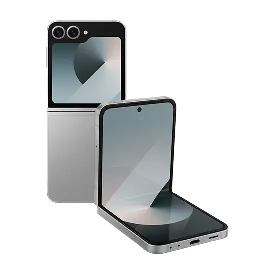 Samsung Galaxy Z Flip6, F741B, 5G, Dual Sim, 12GB RAM, 256GB, Enterprise Edition, Silver Shadow Handy24- Handy24
