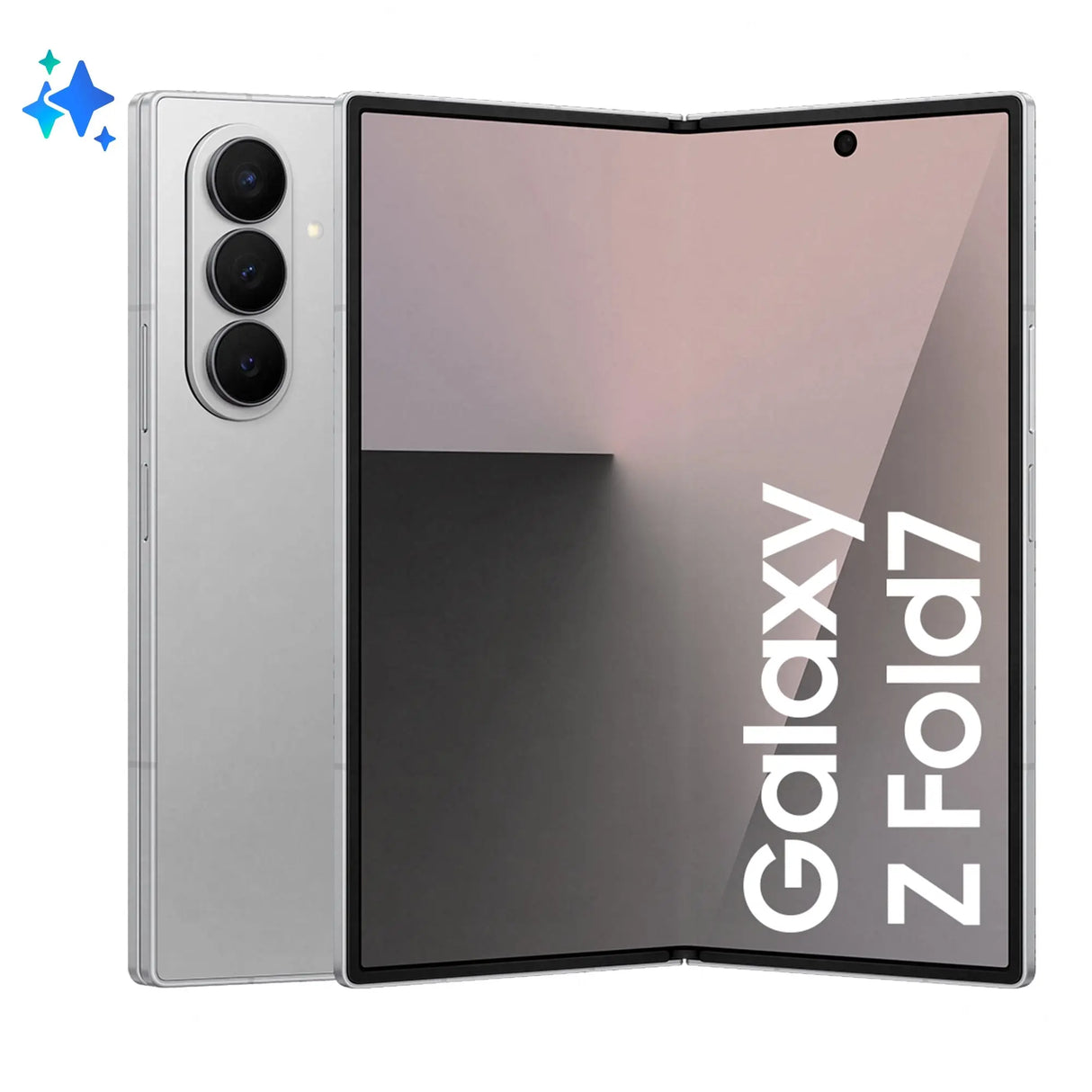 Samsung Galaxy Z Fold7, 20,3 cm (8"), 12 GB, 256 GB, 200 MP, Android 16.0, Silber Handy24- Handy24