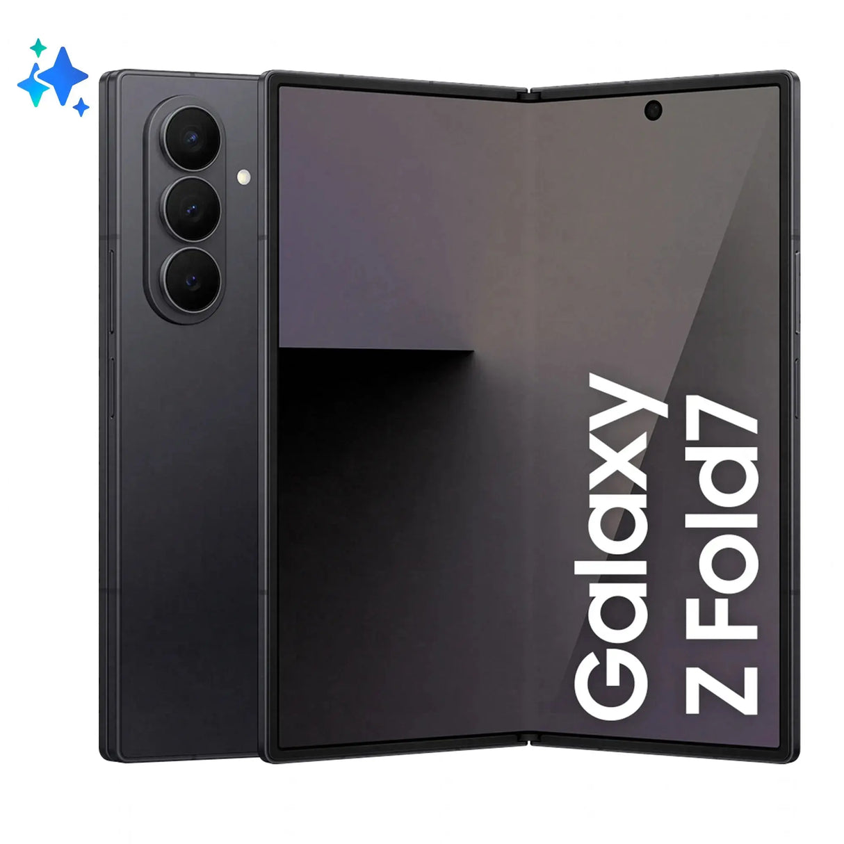 Samsung Galaxy Z Fold7, 20,3 cm (8"), 2184 x 1968 Pixel, 12 GB, 1 TB, 200 MP, Schwarz