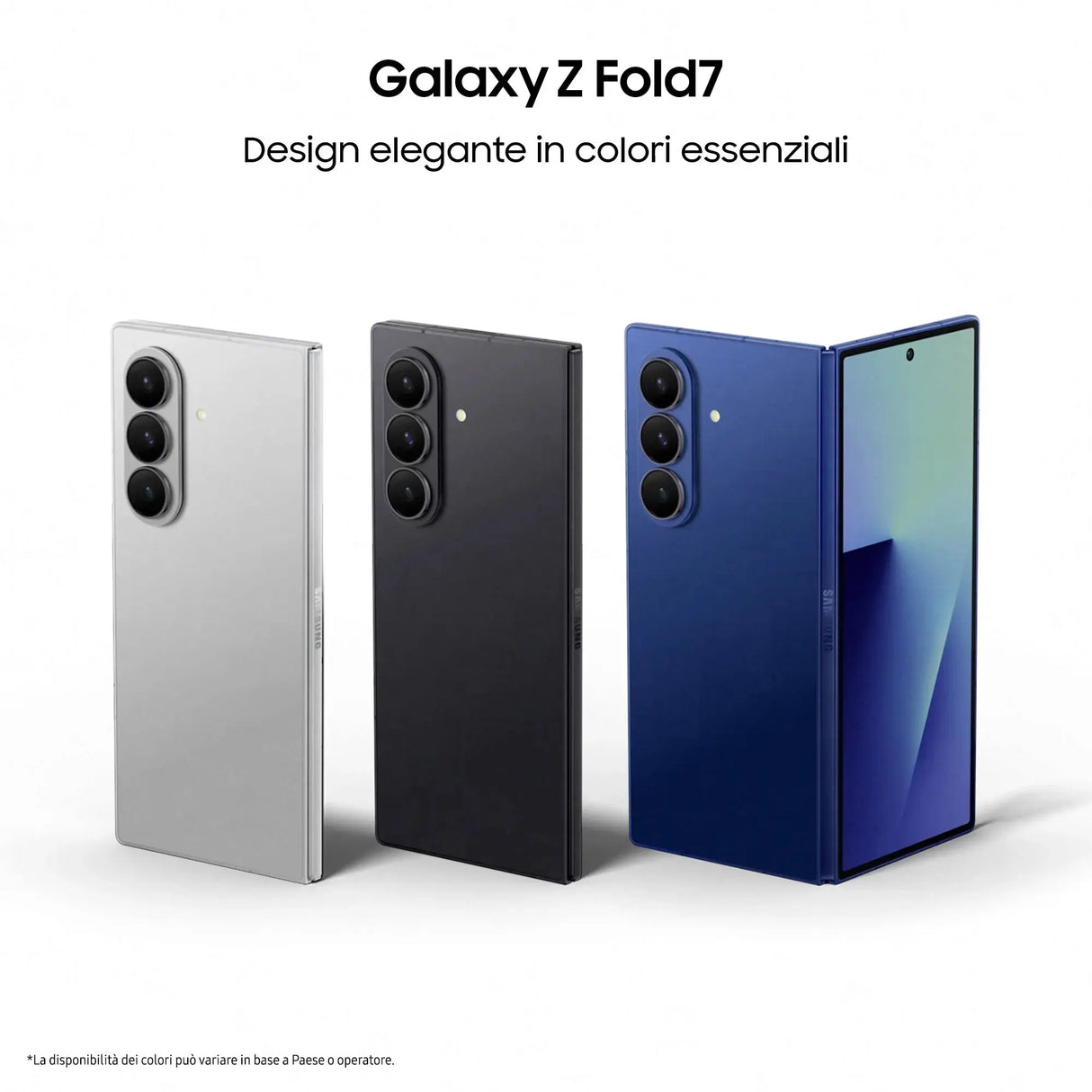 Samsung Galaxy Z Fold7, 20,3 cm (8"), 2184 x 1968 Pixel, 12 GB, 1 TB, 200 MP, Schwarz