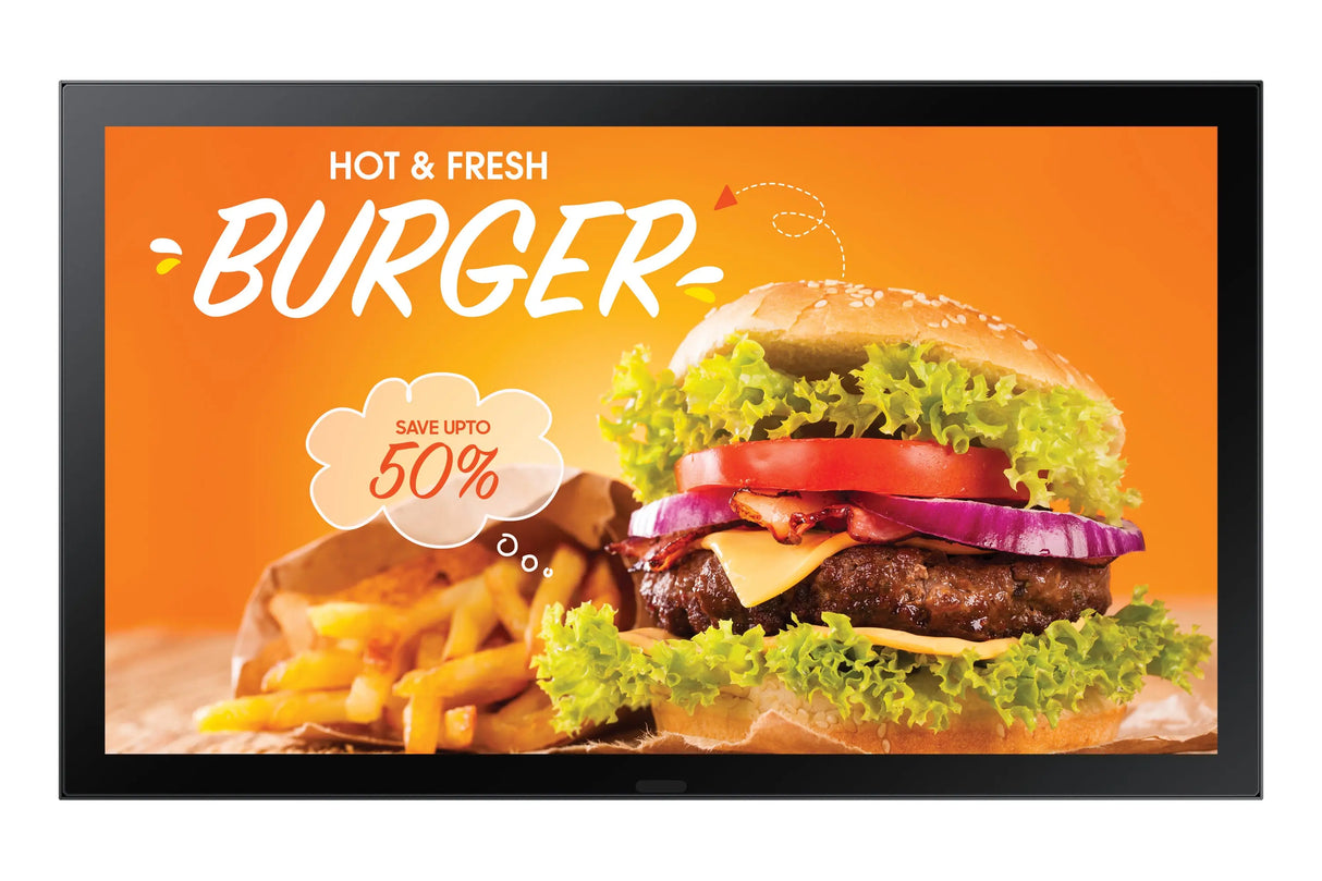 Samsung OH24B, Digital Signage Flachbildschirm, 61 cm (24"), LCD, 1920 x 1080 Pixel, WLAN, 24/7 Handy24- Handy24
