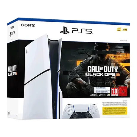 Sony PlayStation 5 Slim Disc Edition 1TB + Call of Duty: Black Ops 6 - Weiß Handy24- Handy24