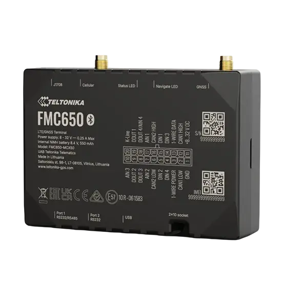 Teltonika · Tracker GPS· FMC650· Fahrzeug· LTE - TCP/IP - GSM