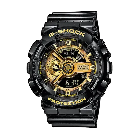 Watch Casio G-Shock, GA-110GB-1AER, Black/Yellow Handy24- Handy24