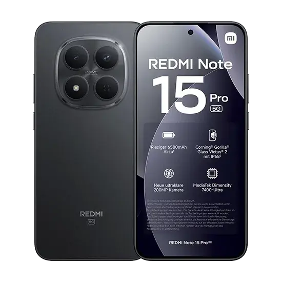 Xiaomi Redmi Note 15 Pro 5G 8/512GB - Schwarz