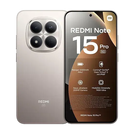 Xiaomi Redmi Note 15 Pro 5G 8/512GB titanium