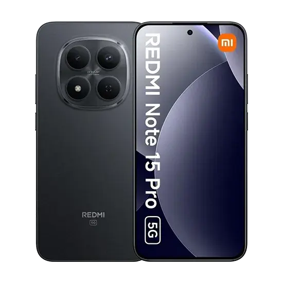 Xiaomi Redmi Note 15 Pro, 5G, Dual Sim, 12GB RAM, 512GB, Schwarz Handy24- Handy24