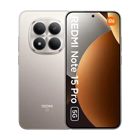 Xiaomi Redmi Note 15 Pro, 5G, Dual Sim, 12GB RAM, 512GB, Titanium Handy24- Handy24