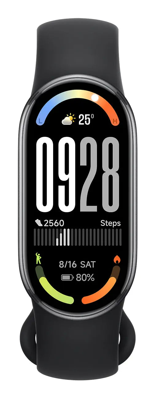 Xiaomi Smart Band 10, Aktivitäts-Trackerarmband, 4,37 cm (1.72"), AMOLED, 233 mAh, Wasserfest, Schwarz Handy24- Handy24