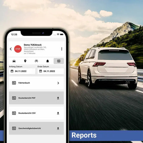YUKAtrack easyWire GPS-Tracker, Schwarz, Wasserdicht, IP65 YUKAtrack- Handy24