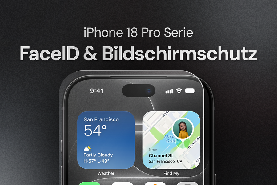 Face ID beim iPhone 18 Pro Max kann mit manchen Displayfolien Probleme haben