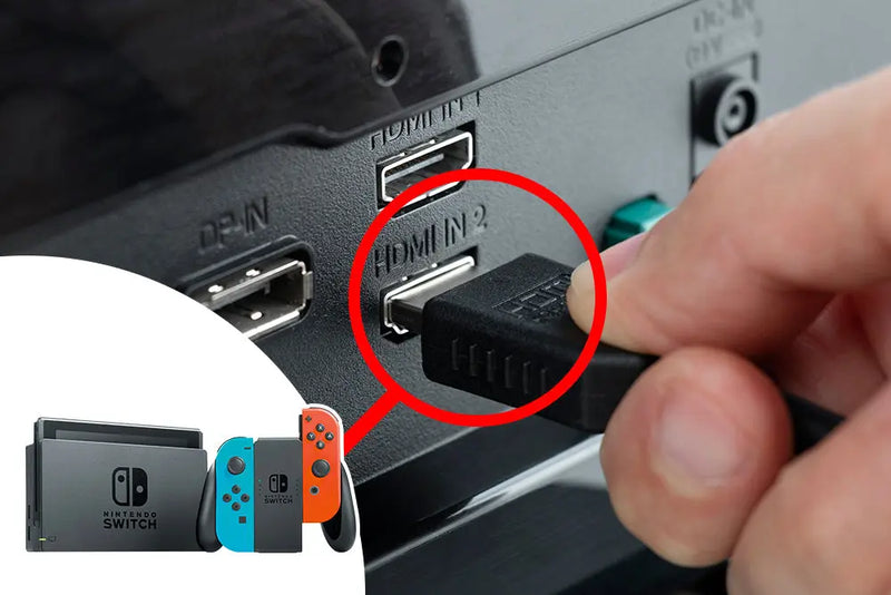 Nintendo Switch mit TV/Monitor: Dock & HDMI, 1080p/60 Hz einrichten Shop name