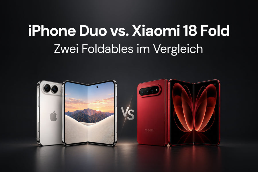 iPhone Duo vs. Xiaomi 18 Fold: Zwei Foldables im Vergleich