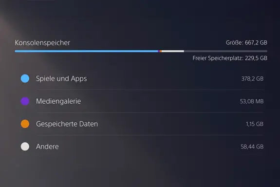 PS5-Speicher aufräumen: Games, Add-Ons, Medien & Savegames Shop name