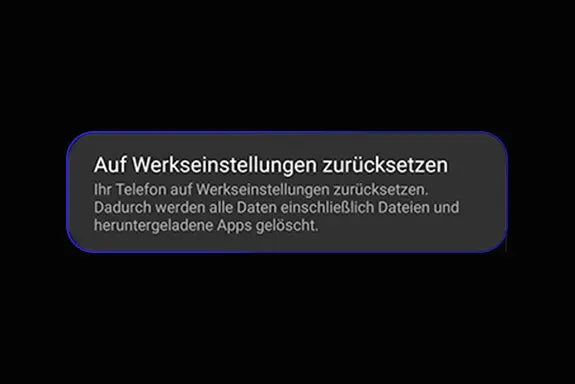 Samsung Galaxy zurücksetzen: So löschst du alle Daten sicher Shop name