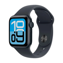 Apple Watch SE 3 (2025) GPS 44mm Midnight Aluminium Case with Sport Band M/L - Midnight