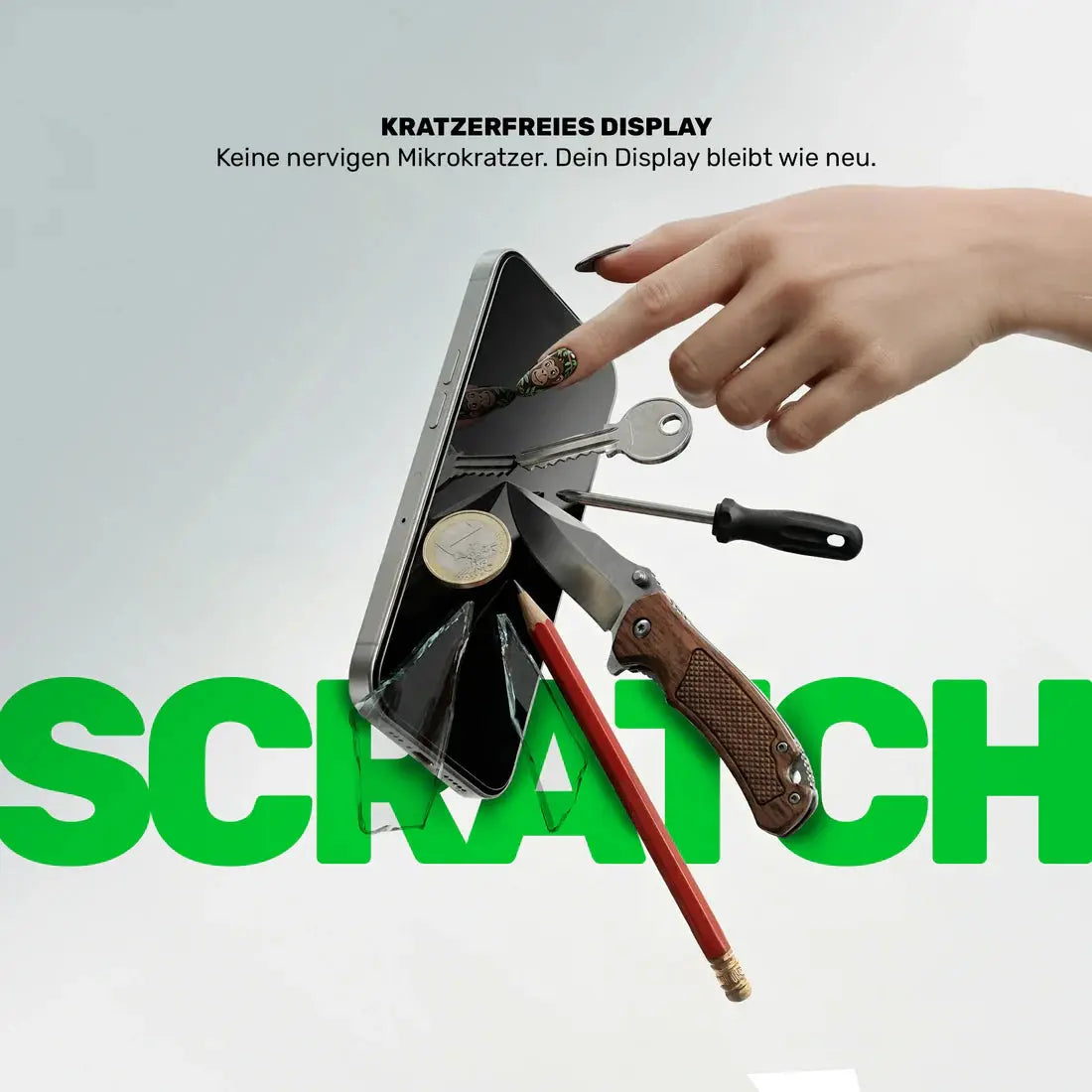 Kratzerfreies Display - Scratch