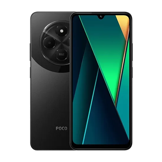 Xiaomi Poco C75 256GB Black HyperOS 8 GB - Smartphone - Schwarz