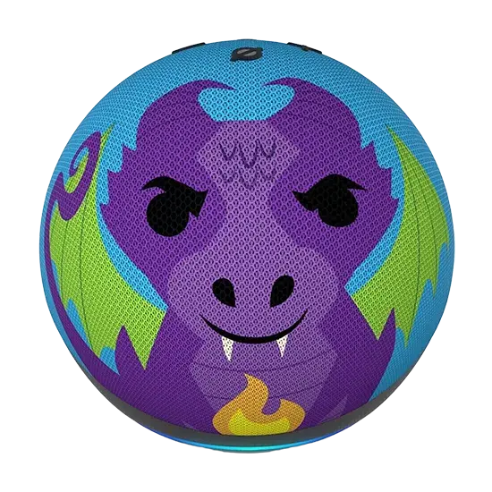 Amazon Echo Dot Kids (5. Gen.) Smart Speaker with Alexa - Dragon