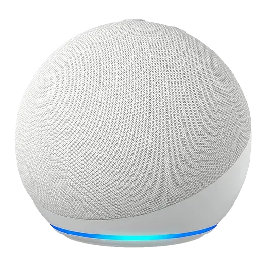 Amazon Echo Dot (5. Gen), Amazon Alexa, Weiß