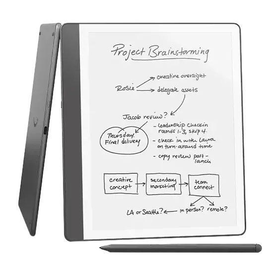 Amazon Kindle Scribe, 2024, 25,9 cm (10.2"), E Paper, 16 GB, Premium Pen, Grau Handy24- Handy24