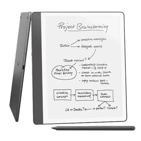 Amazon Kindle Scribe, 2024, 25,9 cm (10.2"), E Paper, 16 GB, Premium Pen, Grau Handy24- Handy24